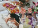 お家のキッチンでできる花びら染め