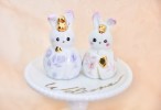 ポーセラーツでうさぎ雛作り