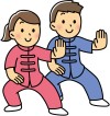 夜の太極拳・体験①
